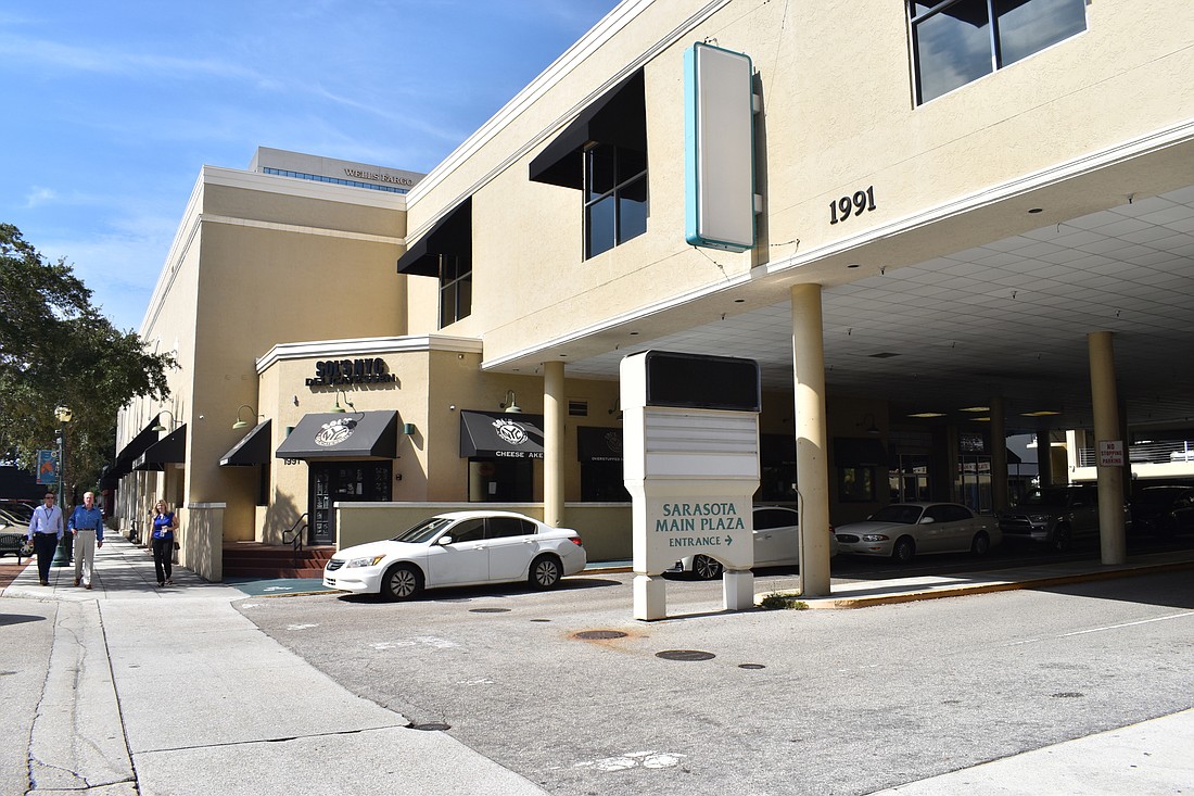 Belpointe REIT Inc. has acquired the Main Plaza office and retail complex in downtown Sarasota for $20 million.