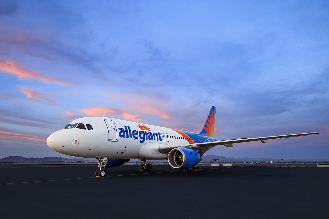 Courtesy. Allegiant will offerÂ a new nonstop route to Sarasota-Bradenton International AirportÂ from Allentown, Penn., starting Feb. 13, 2020.Â