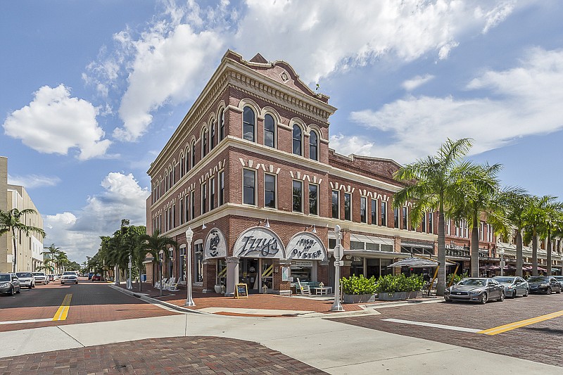 Courtesy. The three-story complex at the corner of 2282 First Street and 1500 Jackson Street in downtown Fort Myers was recently sold.