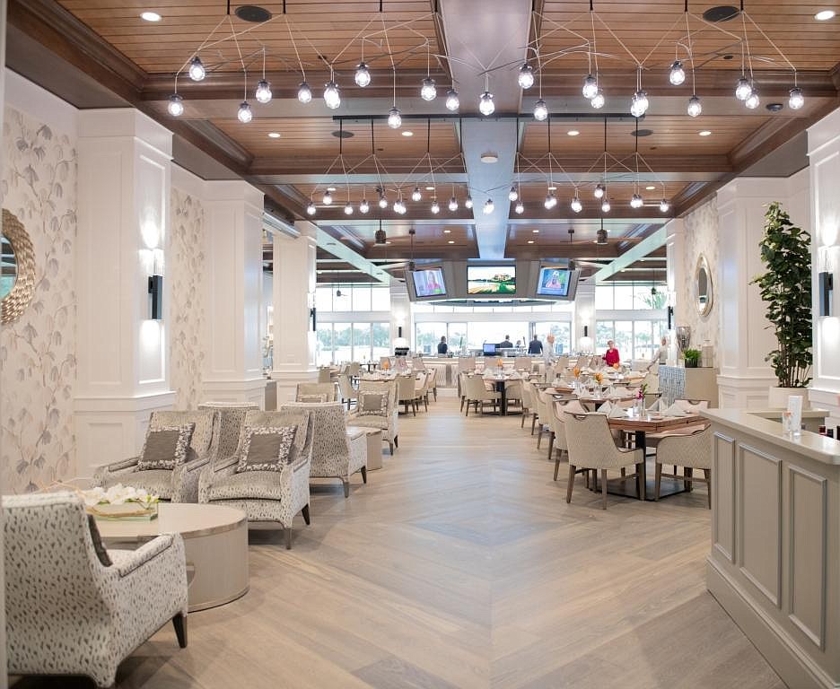 Courtesy. Shadow Wood Country Club recently debuted its new indoor-outdoor casual dining venue, a $5.2 million project.