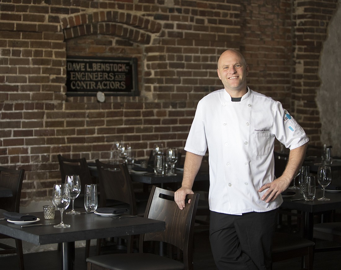 Mark Wemple. David Benstock is the co-owner and executive chef at Il Ritorno in downtown St. Petersburg.