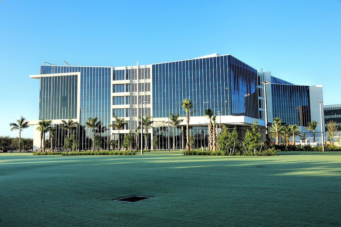 STEFANIA PIFFERI â€” Arthex Inc.&#39;s new six-story corporate headquarters building, which is nearing completion in Naples, is expected to house hundreds of new workers by 2030.