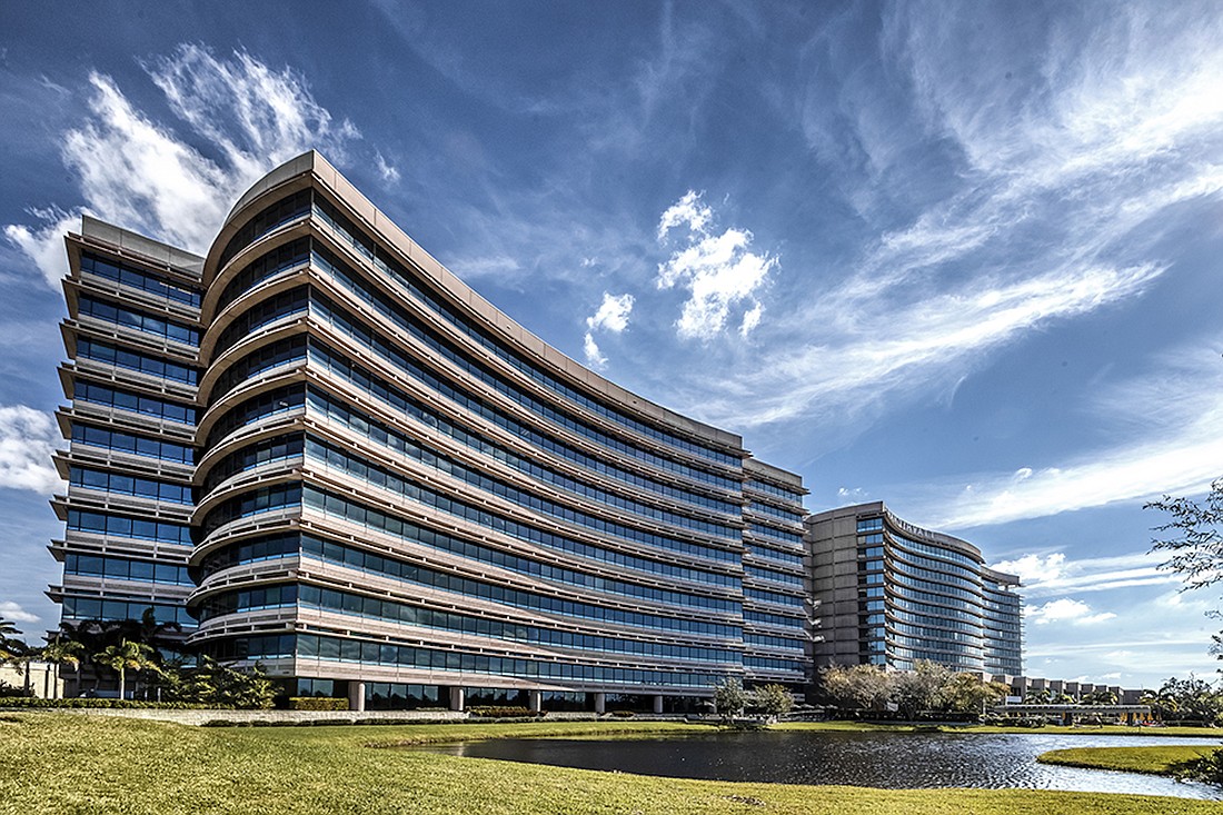 COURTESY PHOTO â€” IP Capital Partners and Chicago-based GEM Realty Partners bought the Grand Hyatt Tampa Bay and the adjacent Baypoint Plaza for $225.7 million.