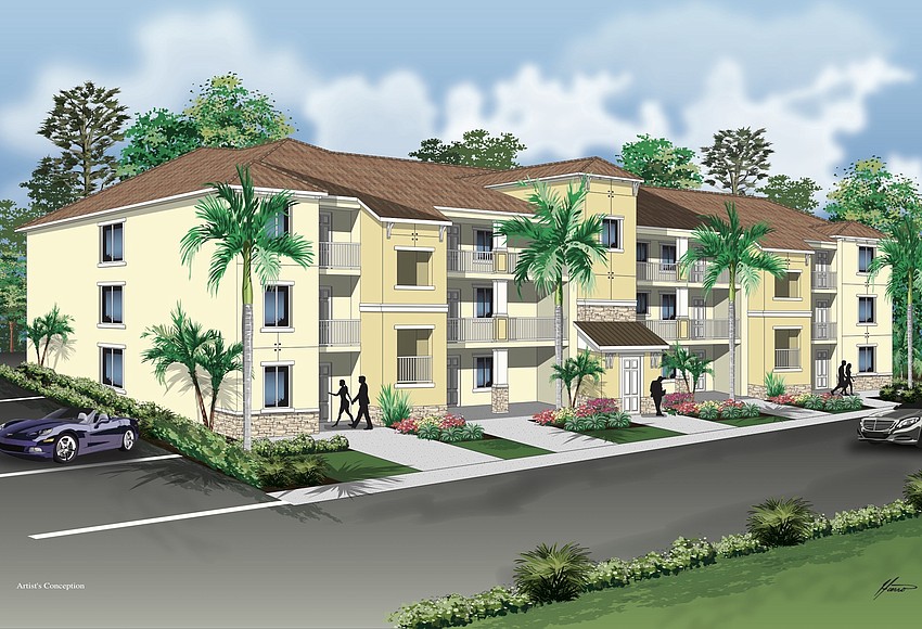 View of Construction begins on 228-unit luxury apartment complex | Business ...