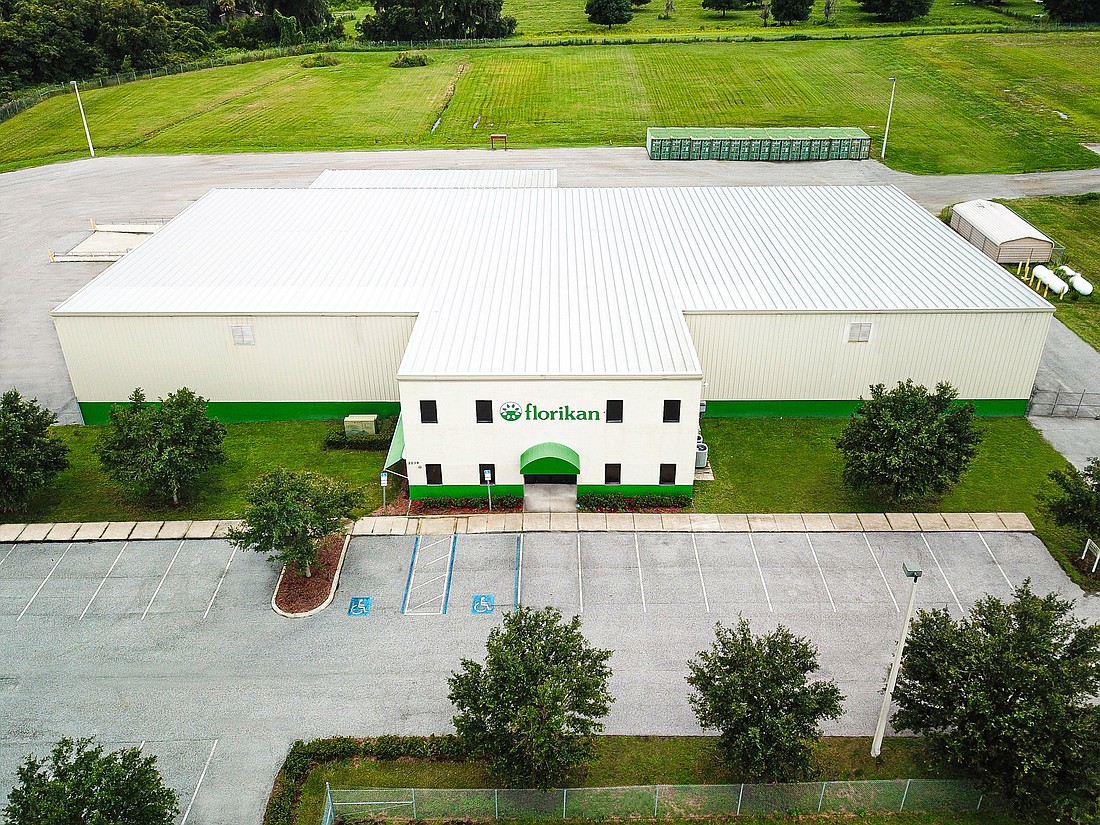 Courtesy. Florikanâ€™s new distribution facility includes a 20,000-square-foot main building.