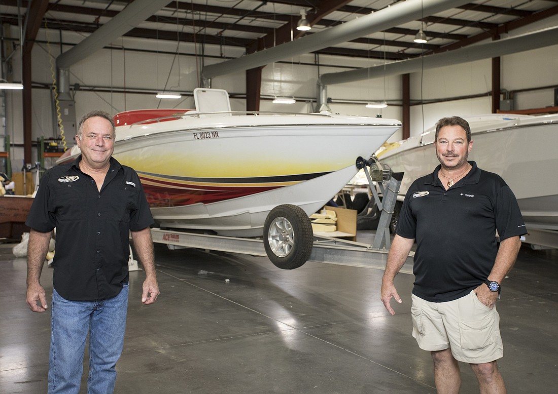 Mark Wemple. Lee Wingard and Jim Cowan founded Sarasota-based Premier Performance Interiors after running competing boat upholstery businesses. Â