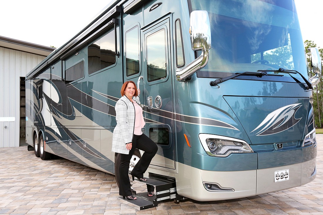 Stefania Pifferi. Karen Mosteller has gone RVing with her husband, Chip, for years. Some upcoming trips the couple has planned include Â the western United States and New Mexico.