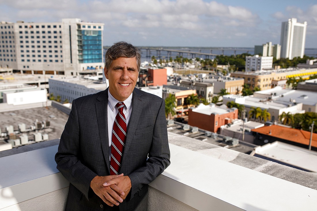 Courtesy. Chris Westley, a professor at Florida Gulf Coast Universityâ€™s Lutgert College of Business since 2015, was recently named dean of the business school.