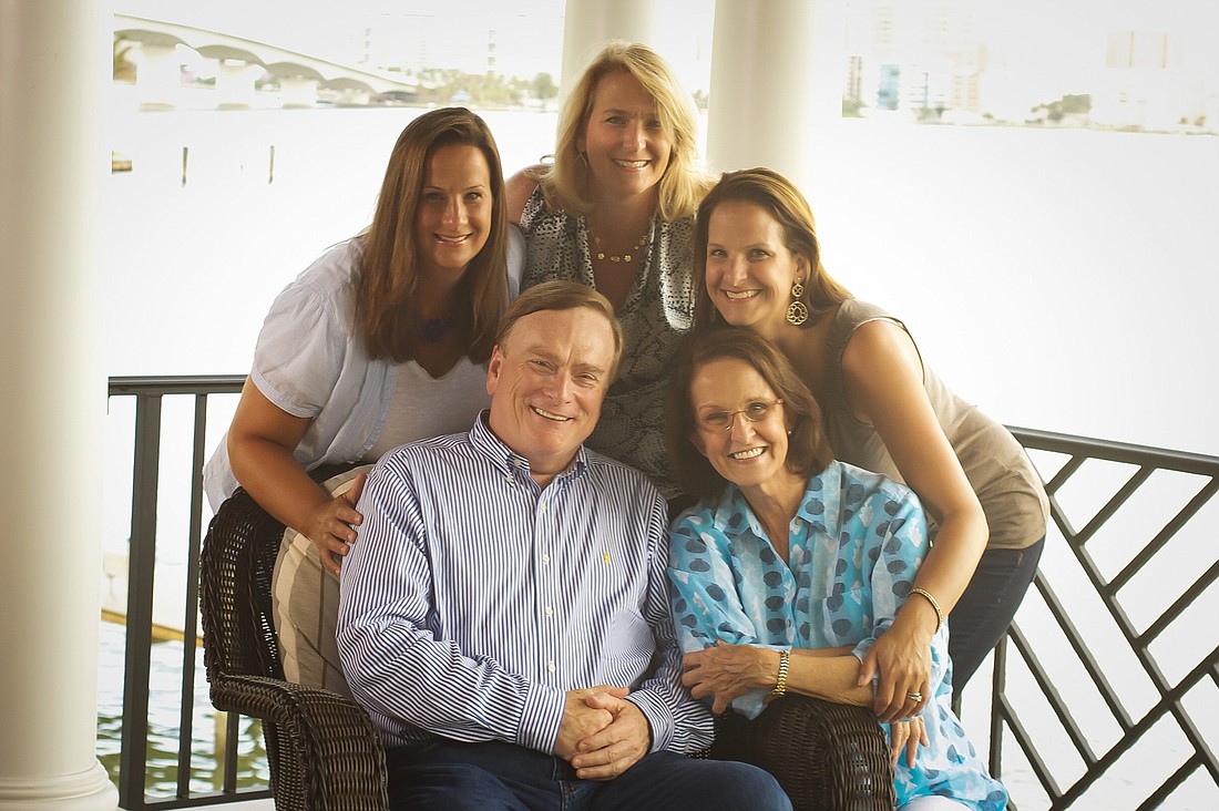 Courtesy. Brian and Sheila Jellison with their daughters Christie Jellison Mucha, Michelle Jellison and Hilary Jellison Simonds.Â The Brian and Sheila Jellison Family Foundation is giving $16 million to Indiana University.