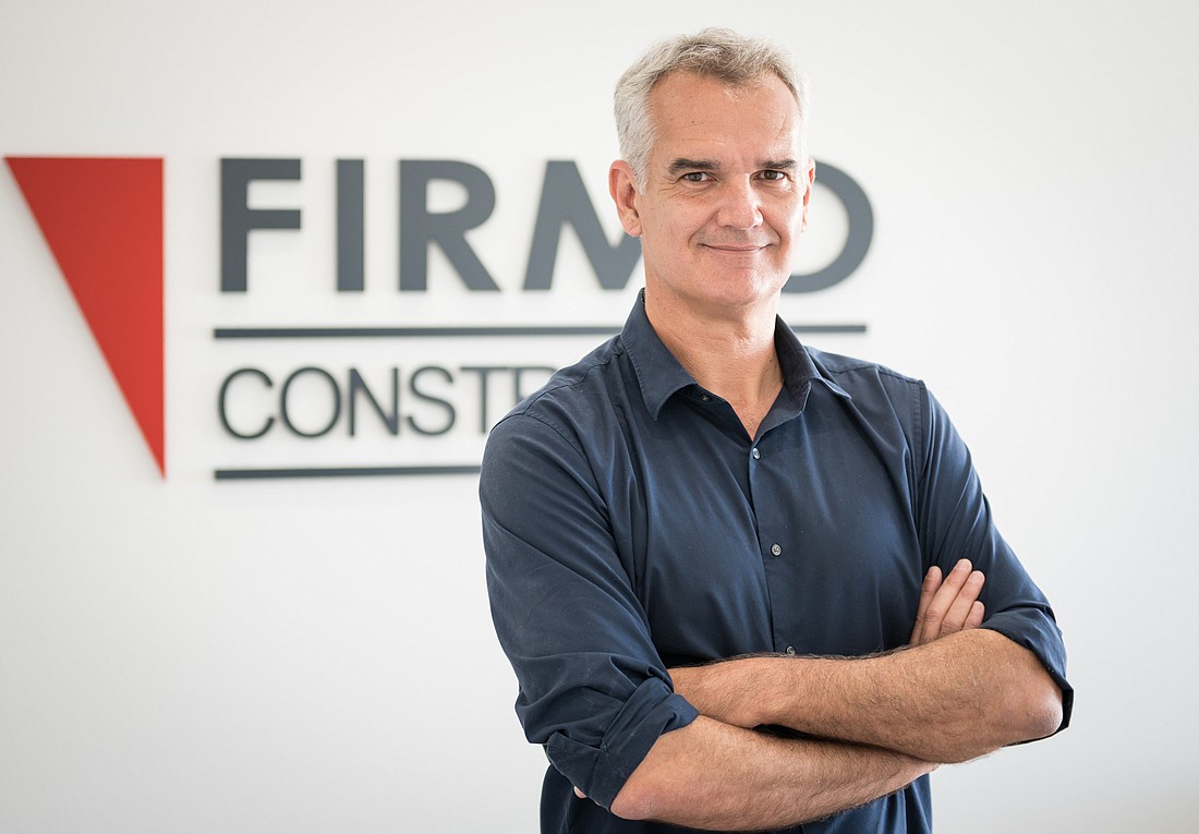 Courtesy. Construction management firmÂ Firmo ConstructionÂ has promoted Stefan Baron, former business development director, to vice president of operations.