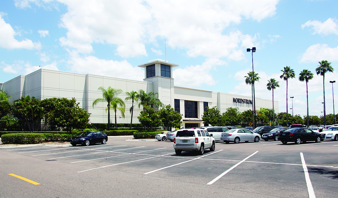 COSTAR GROUP -- International Plaza and Bay Street in Tampa&#39;s Westshore district is one of three area malls that Simon Property Group will buy when it acquires Taubman Centers.