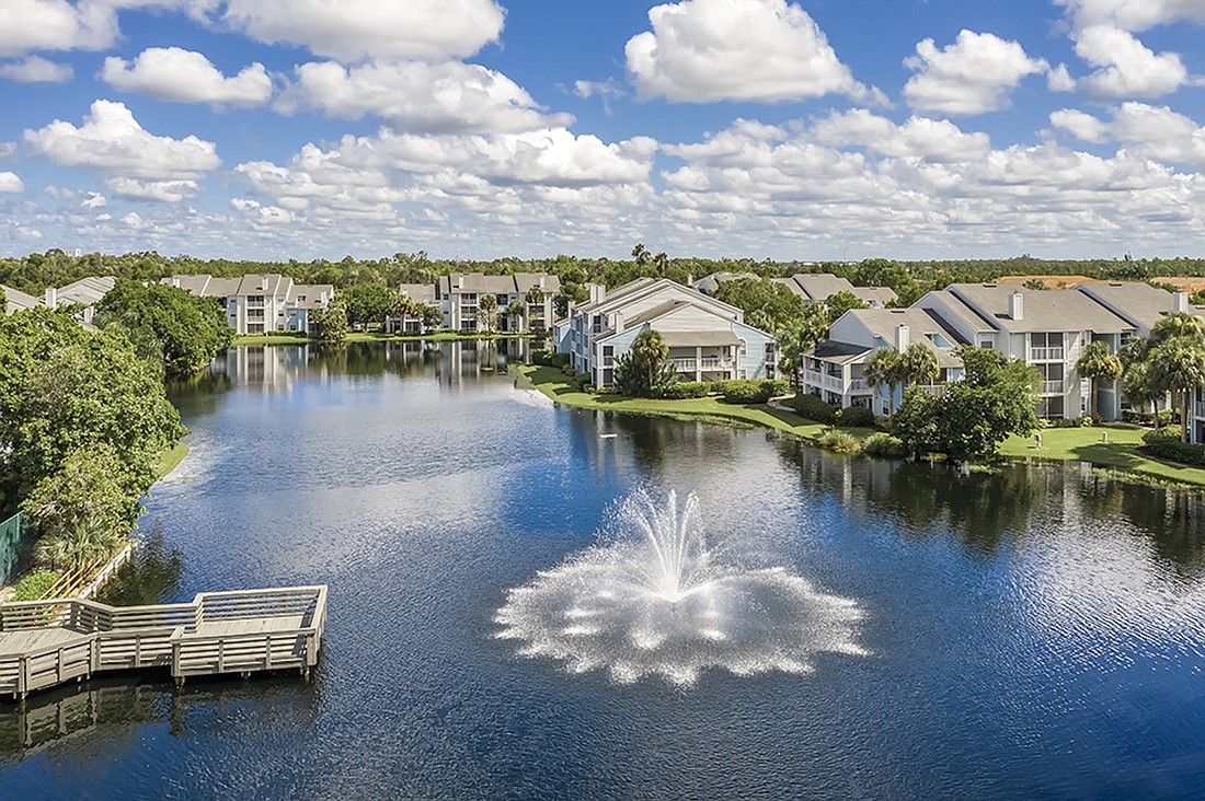 COURTESY PHOTO -- DAS-Alliance Group purchased the Retreat at Vista Lake apartments in Fort Myers for a near-record $96 million.