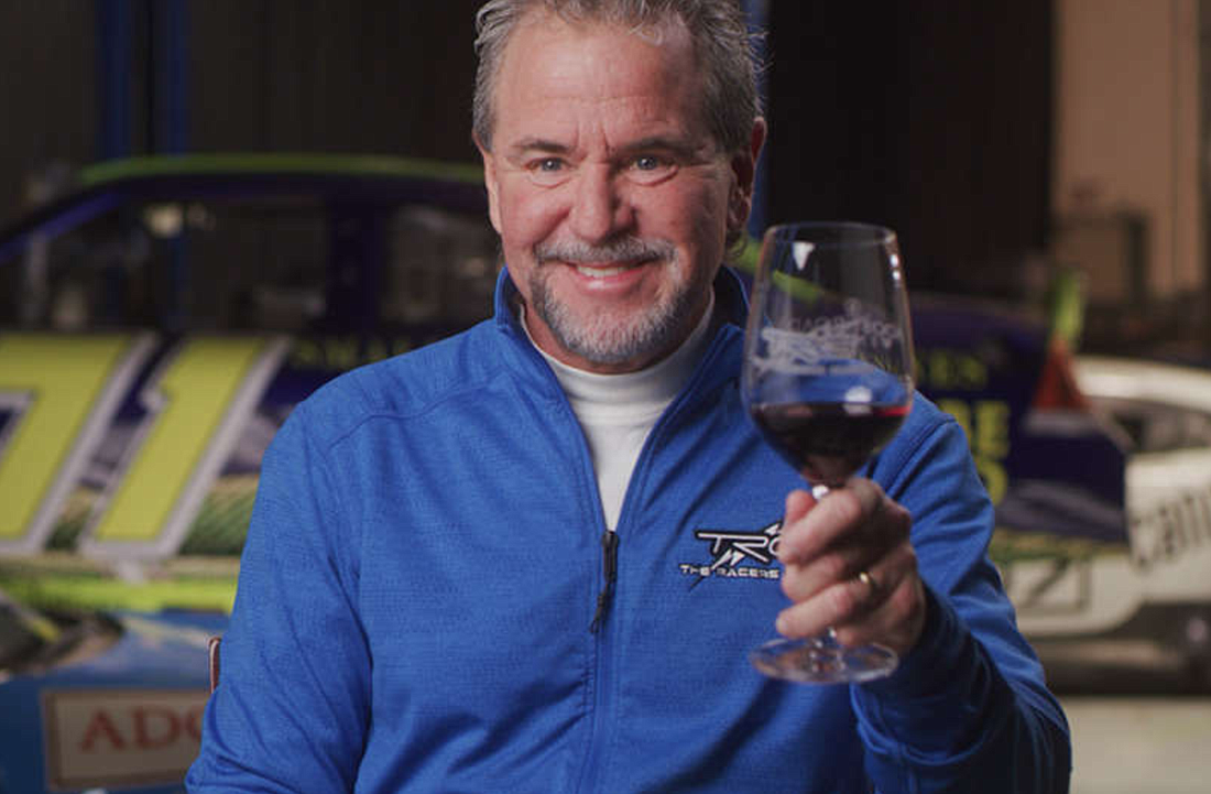 Race car team owner and driver Kevin Buckler also serves as CEO of Adobe Road Wines. Courtesy photo.