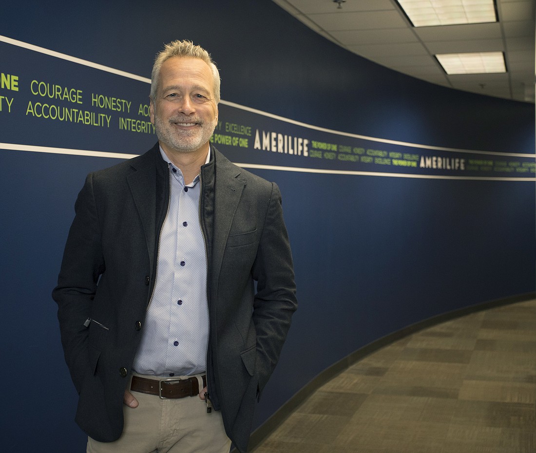 File. AmeriLife CEO Scott Perry has presided over big growth at the Clearwater-based insurance distribution and marketing firm.