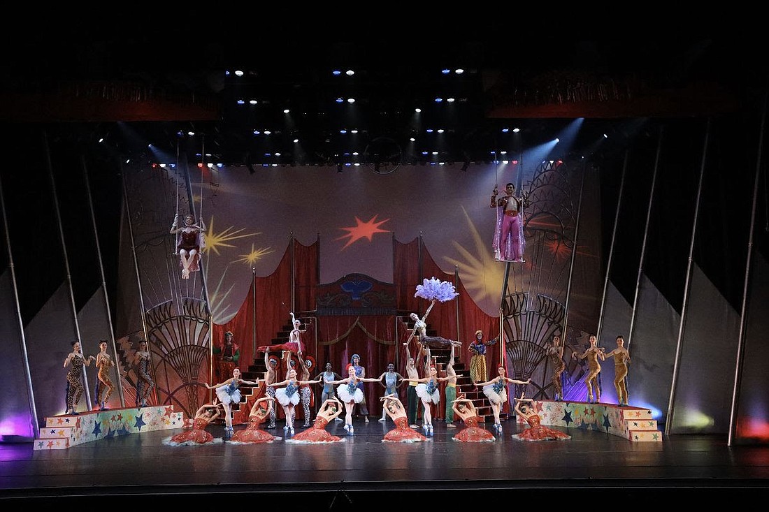 Courtesy, Photography Frank Atura. The Sarasota Ballet in Matthew Hart&#39;s John Ringling&#39;s Circus Nutcracker.