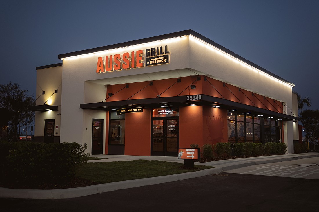 Aussie Grill will open in Lutz on May 11 and hire 50 people to staff the restaurant. Courtesy photo.