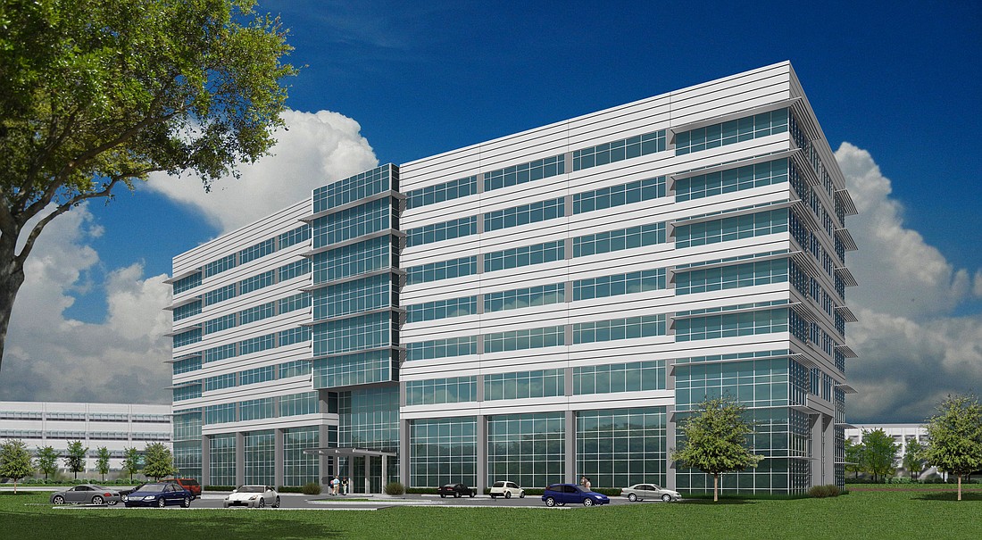 COURTESY RENDERING -- Vision Properties Renaissance Eight building will be eight-stories with 250,000 square feet.