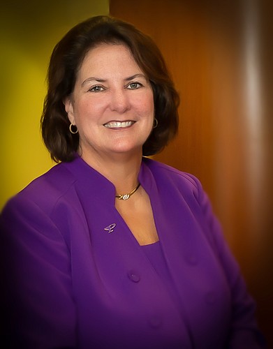 Courtesy. Rita Lowman is the president of Tampa-based Pilot Bank.