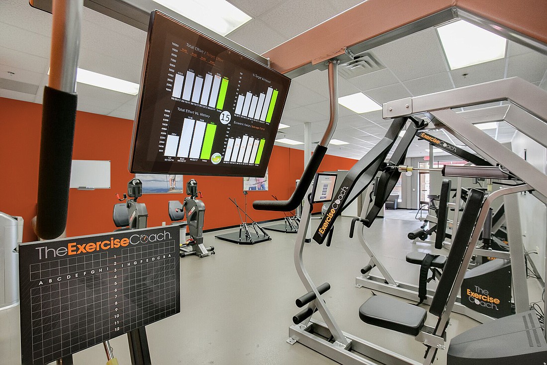 Courtesy. The Exercise Coach studio in Sarasota opened for five or six weeks and then closed for eight weeks due to the coronavirus. It opened again on May 18.