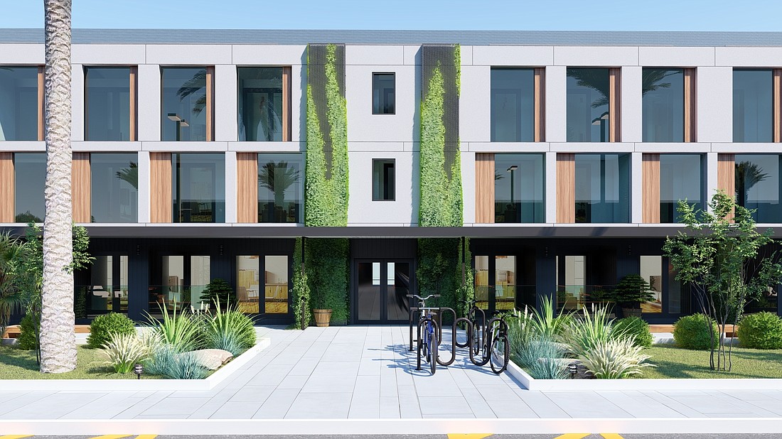 Courtesy. Pearl Homes will launch its workforce housing communities with The Met, a 200-unit apartment community planned for the former Manatee Inns site.