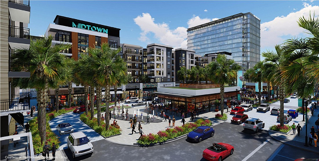 COURTESY RENDERING -- Midtowen Tampa is among the many new retail projects under construction in the Tampa Bay area.