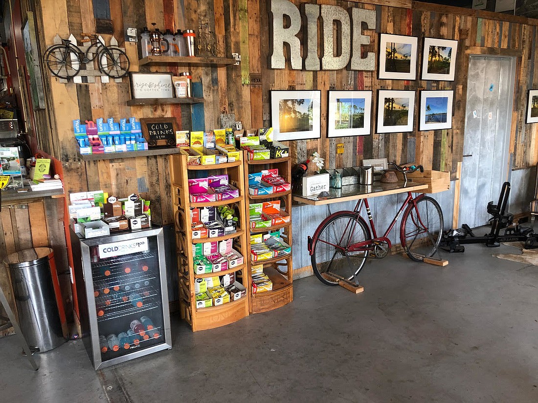 Courtesy. The Bike Bistro Owner Steve Martin says his store is selling more bikes and gear and is doing more repairs than it normally would this time of year. Heâ€™s seeing regular and new customers come into the shop.