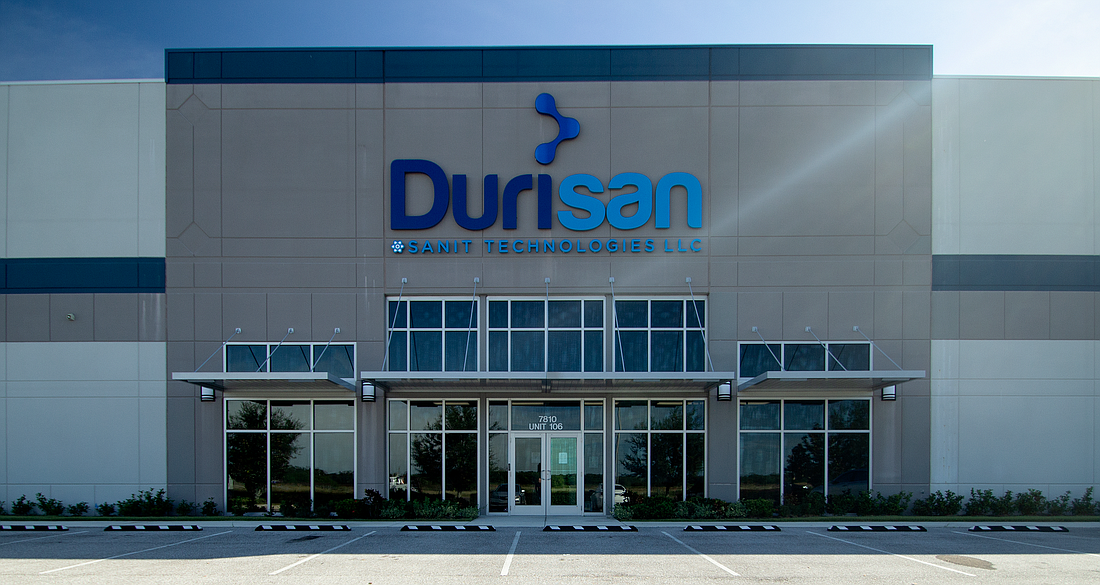 Courtesy. Sanitizing manufacturer Durisan has entered into a partnership with Hudson News Distributors to bring the company&#39;s products to more than 15,000 locations throughout the Northeastern U.S.