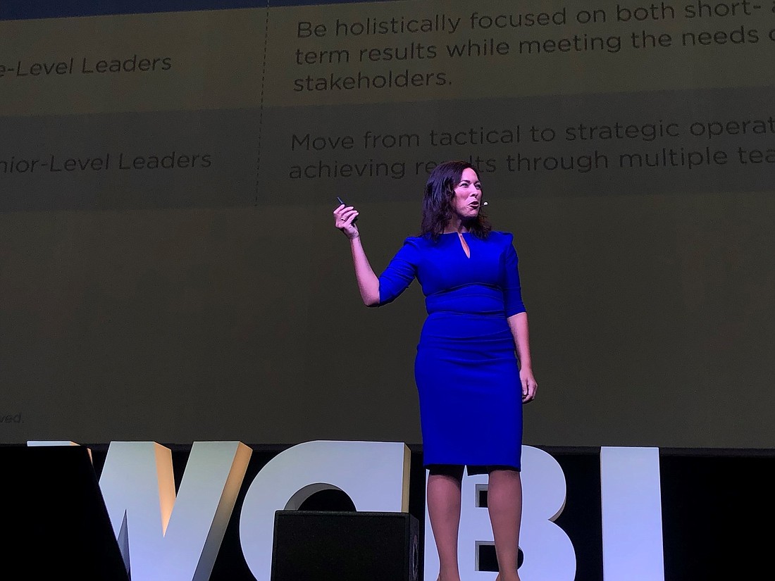 Courtesy. Author and FranklinCovey Senior Leadership Consultant Victoria Roos-Olsson spoke recently at the annual State of Talent Conference put on by CareerSource Suncoast, done virtually this year.