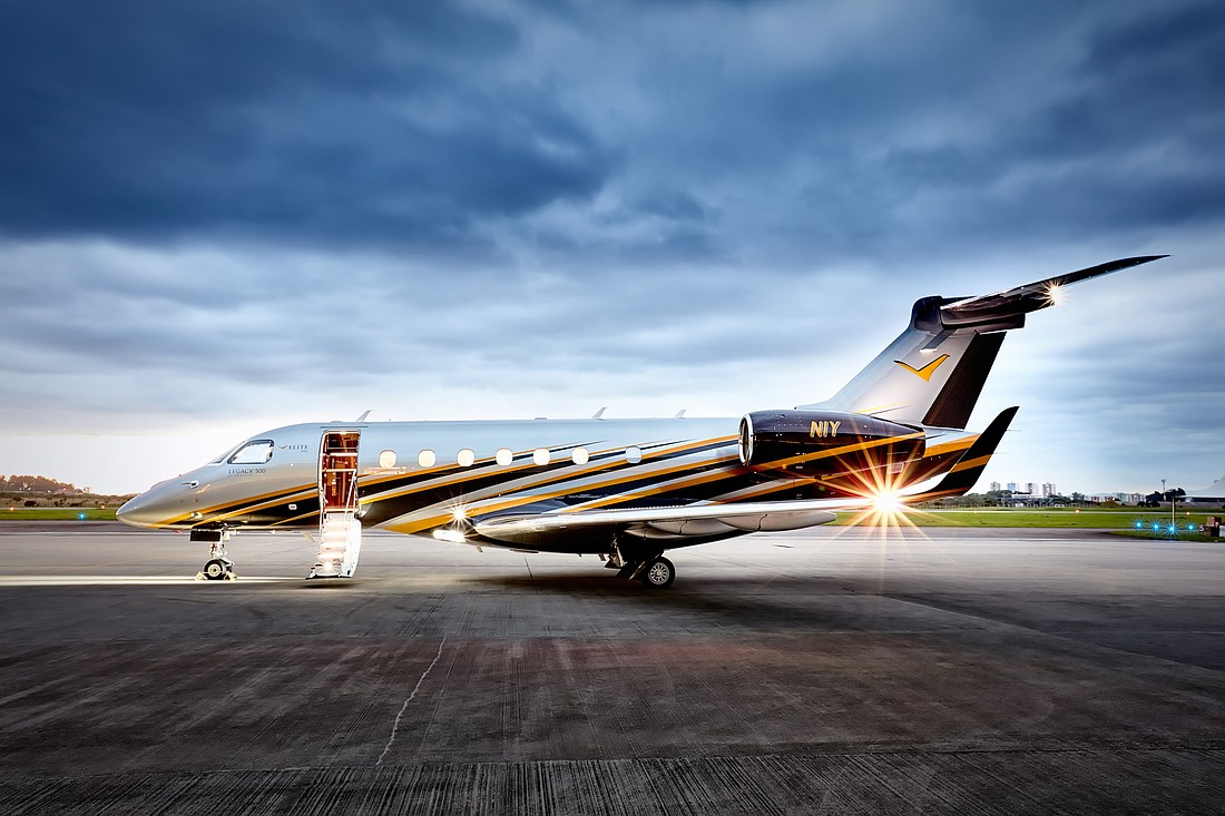 Courtesy. Elite Jets Executive Vice President, Phenom 300 Captain and Assistant Chief Pilot Stephen Myers says June was a strong month, reaching 110%, and July was strong as well.