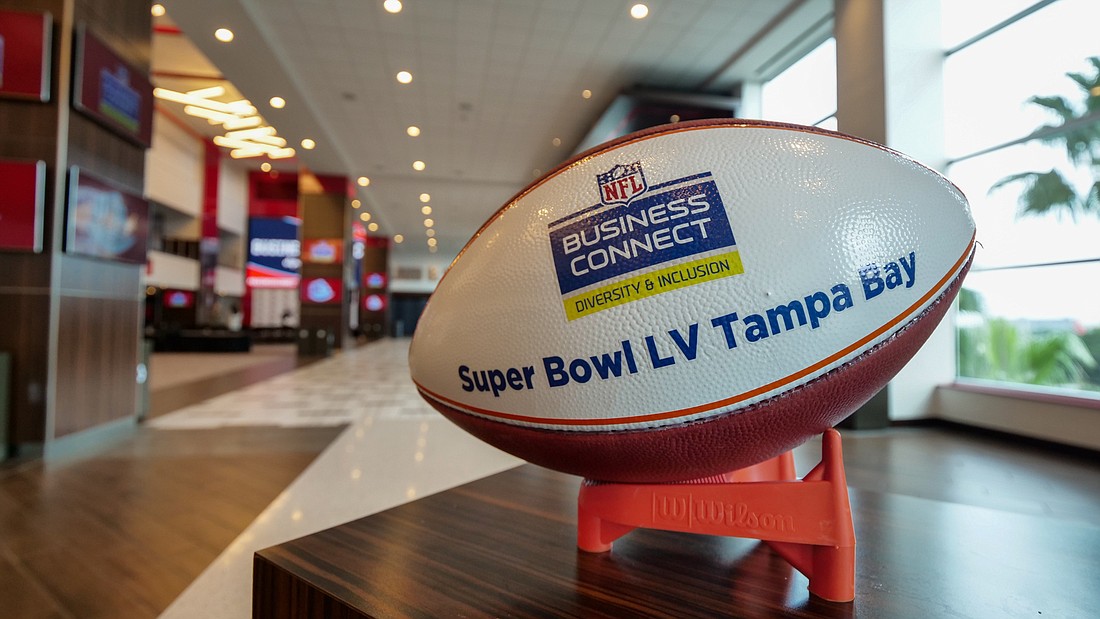 Courtesy. Super Bowl LV is coming to Tampa, as scheduled, on Feb. 7.