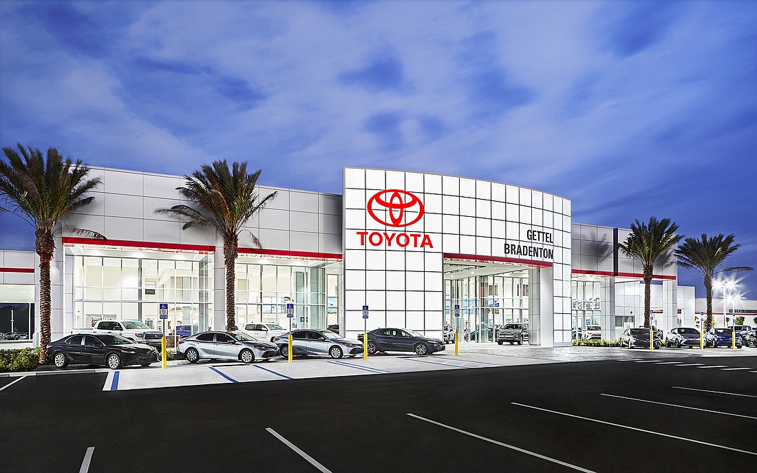 Courtesy. Gettel Toyota of Bradenton moved into a new building in November 2019.