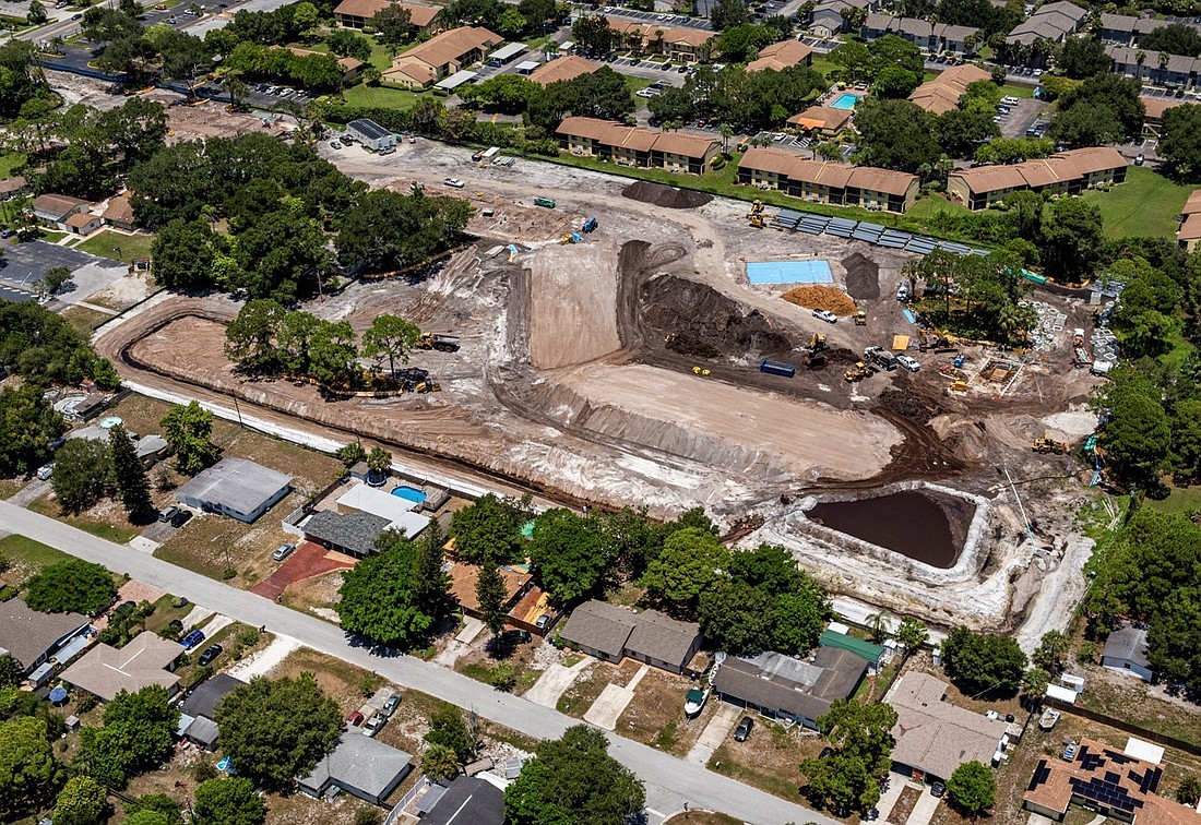 Courtesy. NDC Construction Co.Â is in the midst of construction on Sandpiper Place Apartments, a new Blue Sky Communities attainable housing project.