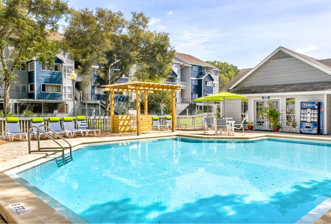 COURTESY PHOTO  â€” Westside Capital Group bought the Buena Vista apartments in Tampa in 2018 and invested $5 million to improve the complex.