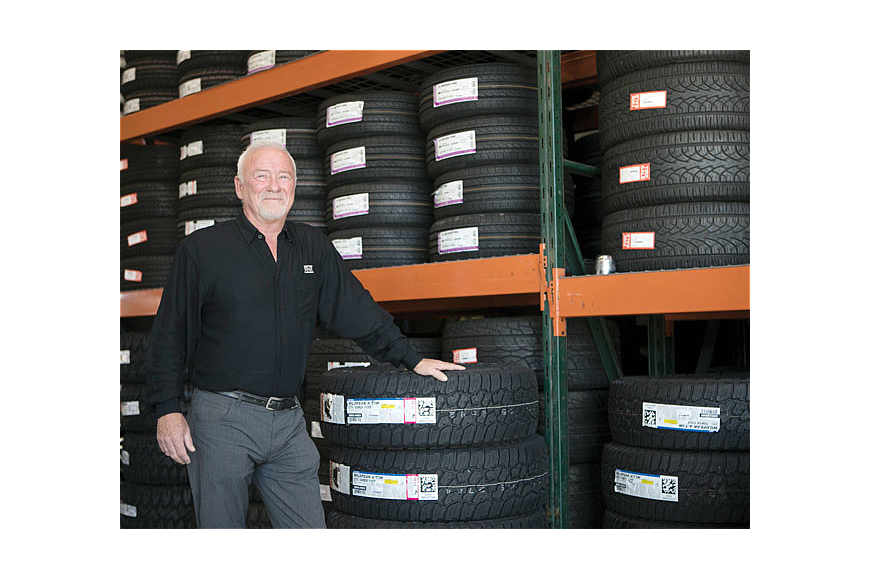 File. RNR Tire Express founder and President Larry Sutton.