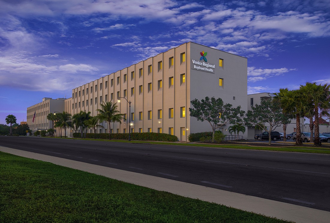 Courtesy. Venice Regional Bayfront Health will now use most shared patient rooms as private rooms to enhance patient safety and comfort. The hospital is also allowing visitors again.Â