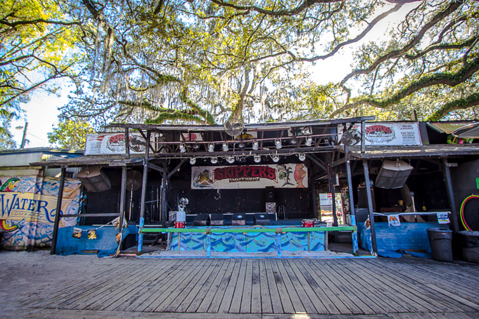 Courtesy. The stage area of Skipper&#39;s Smokehouse, known as the Skipperdome.