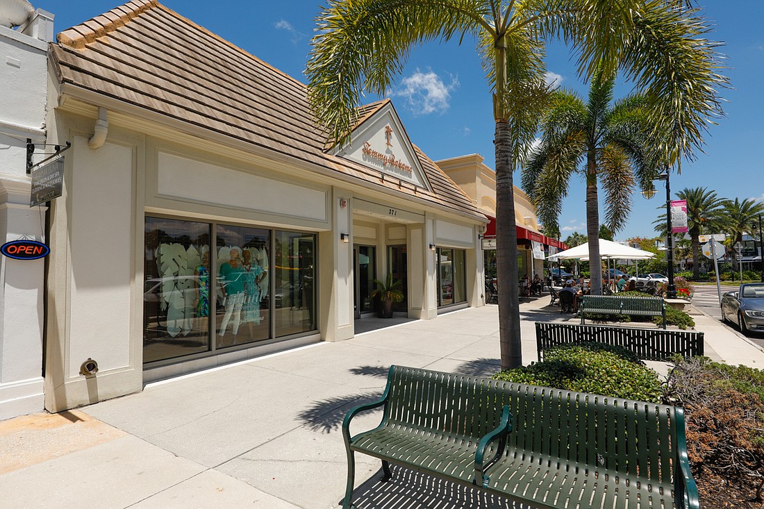 Courtesy. Miami-based Limestone Asset Management, an affiliate of Orion Real Estate Group, recently bought 362 St. Armands Circle and 371 St. Armands Circle.