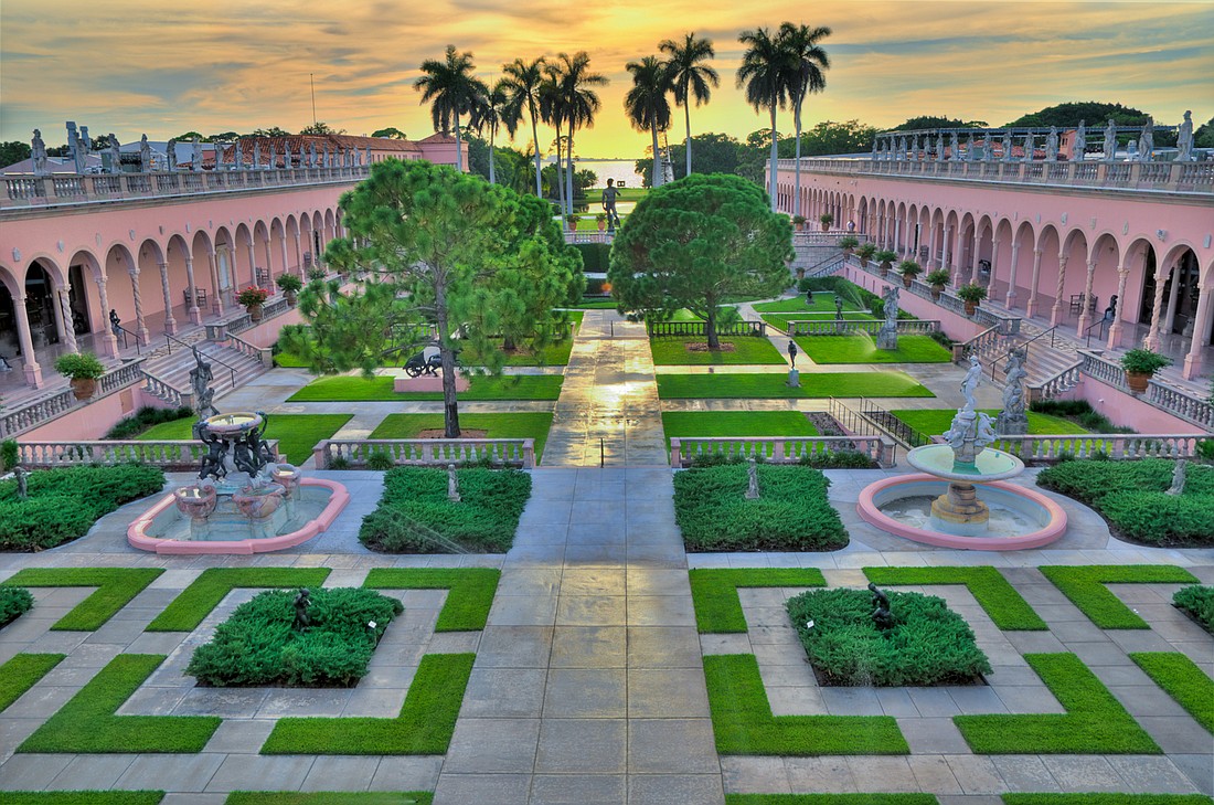 Courtesy. The John Ringling Museum and Jungle Gardens are two well-known tourists attractions in Sarasota.