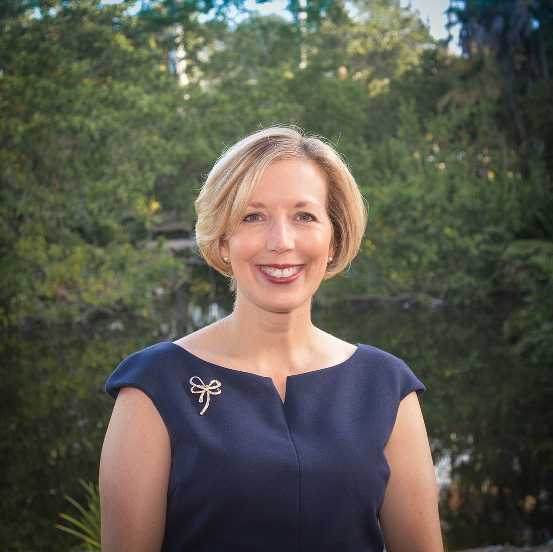 Courtesy. Marie Selby Botanical GardensÂ COOÂ Wendy DemingÂ recently signed a 10-year employment contract with the nonprofit.Â