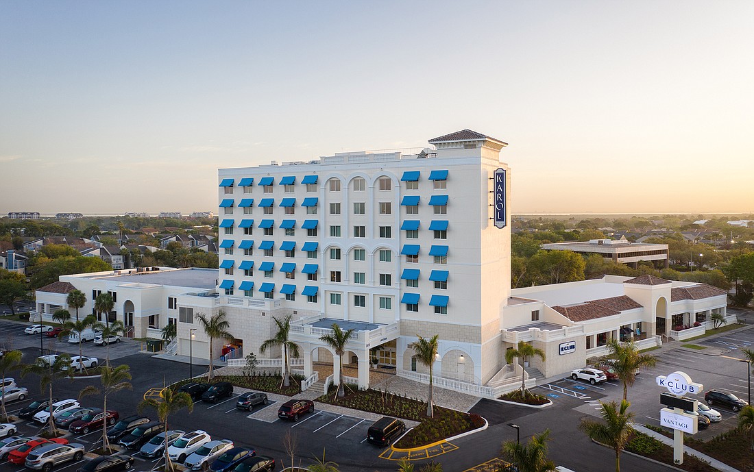 Courtesy. The Karol Hotel in Clearwater is set to reopen on Nov. 11.