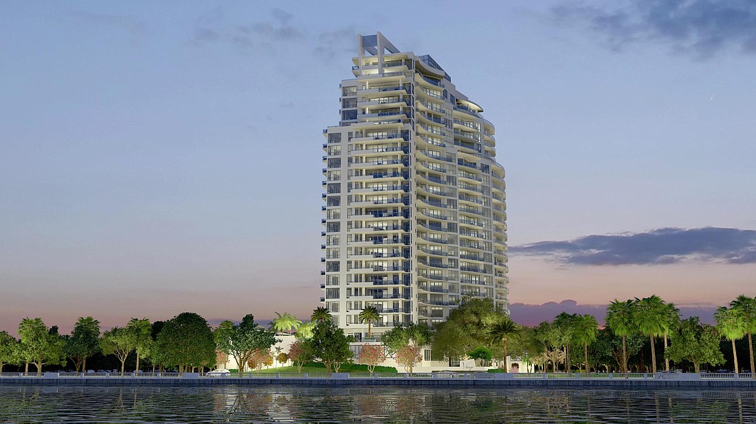 COURTESY RENDERING â€” The Virage Bayshore project, with 73 units, kicked off a wave of condo development in Tampa.
