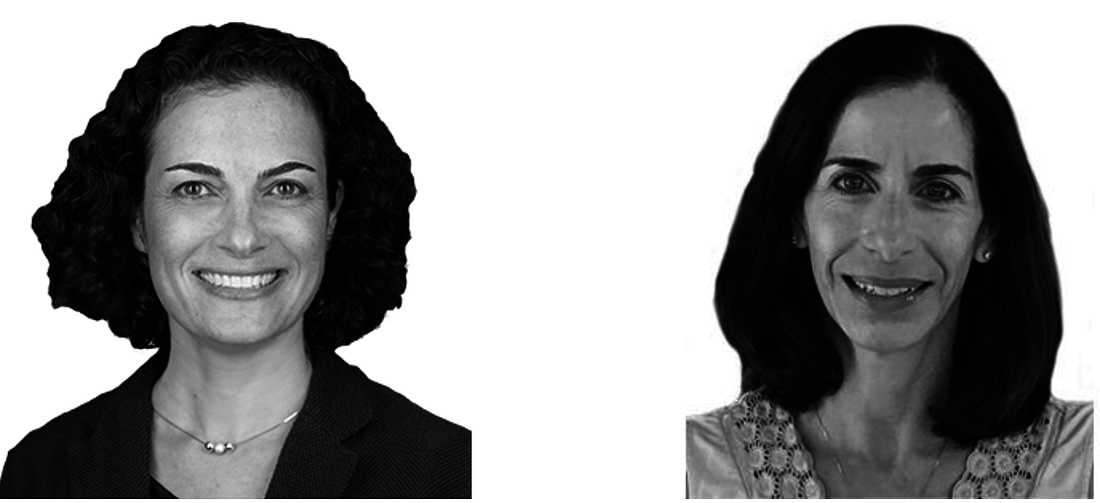 Courtesy. Rakefet Bachur-Phillips, left, and Pam Miniati have been named co-executive directors of the Tampa-based Florida-Israel Business Accelerator, effective Nov. 19.