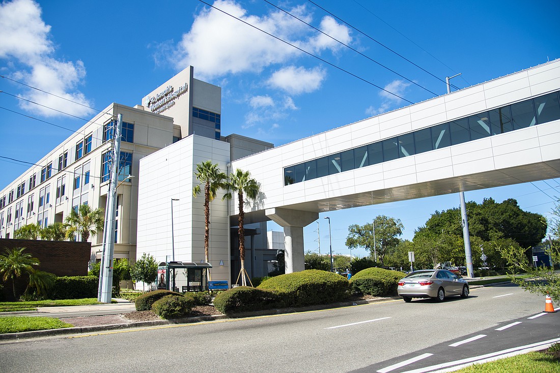 Courtesy. Tampa&#39;s St. Joseph Hospital opened its $126 million expansion in late July, two months ahead of schedule, so it could accommodate more COVID-19 patients.