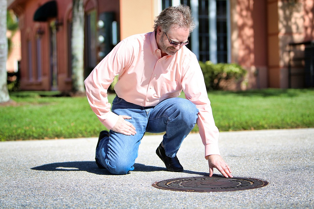 Stefania Pifferi  Bonita Springs-based Metro Forecasting Models CEO David Farmer has been taking and collecting pictures of manhole covers worldwide for about six years.