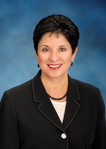 Courtesy. USAA Regional Vice President Yvette Segura will serve as 2021 chairwoman of the Tampa Bay Chamber&#39;s executive committee.