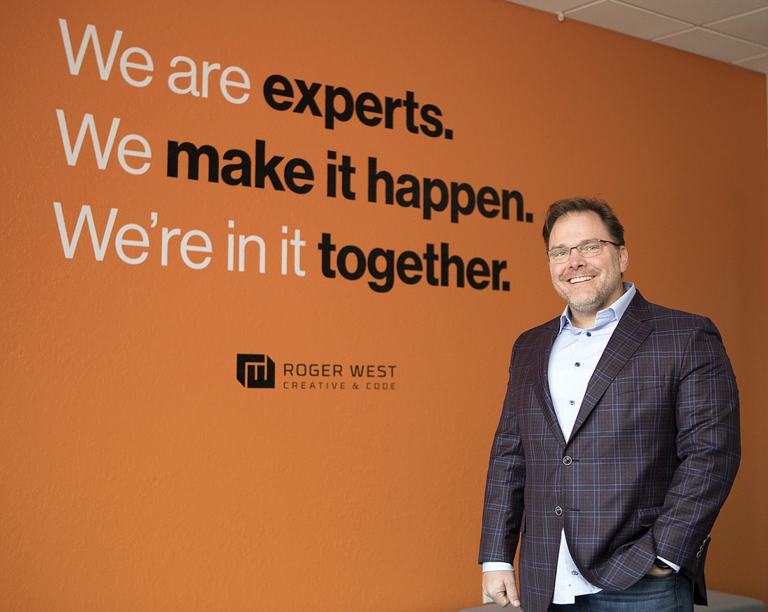 Mark Wemple. Tampa digital marketing firm Roger West, founded by Michael Westafer in 2007, did $14.4 million in revenue in 2020.
