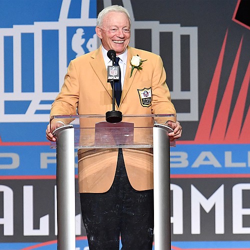 Courtesy NFL Hall of Fame. Moffitt Cancer Center has appointed Dallas Cowboysâ€™ owner Jerry Jones to its national board of advisors.