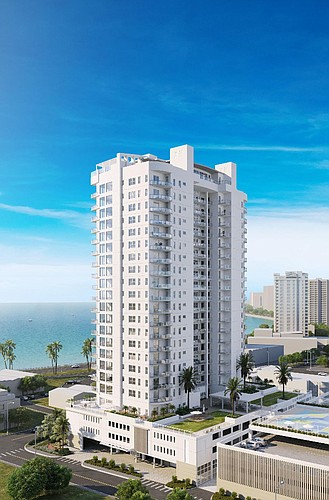COURTESY RENDERING â€” Naples-based Ronto Group has begun converting unit reservations into sales contracts in its Altura Bayshore condo project in Tampa.