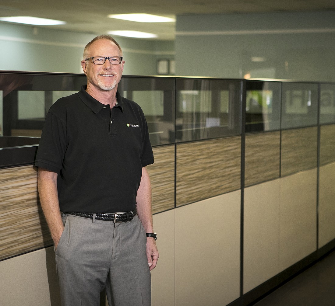 File. Clearwater-based Ensurem, which Dave Rich founded in 2016, did nearly $20 million in revenue in 2019.