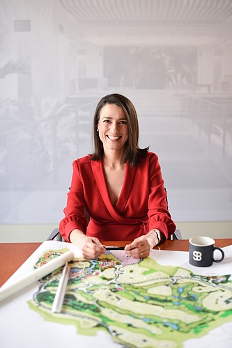COURTESY PHOTO â€”Â Pinar Harris, who was recently promoted to vice president and principal at SB Architects, has designed some of the most  notable residential projects along the Gulf Coast.